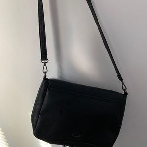 Aldo messenger black purse